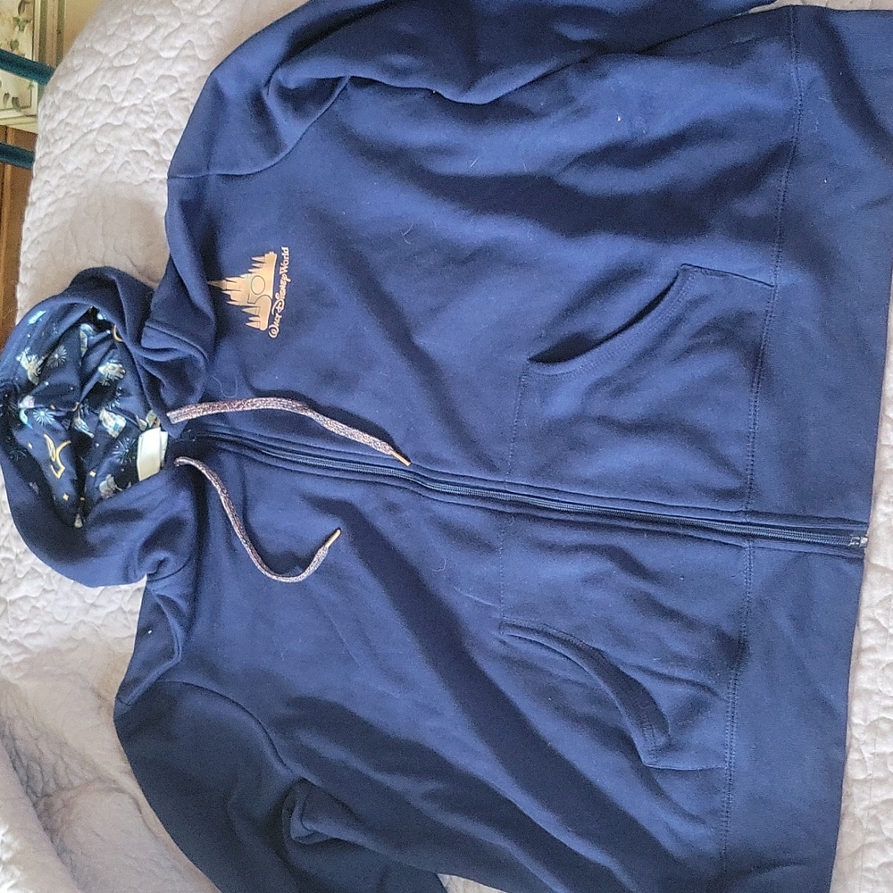 Disney 50th Anniversary zip up hoodie